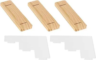 Obrázek produktu pro Průhledný akrylový stojan se 3 policemi na figurky a dekorace