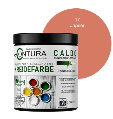 Produktbild von Contura BeGreen 250ml. Kreidefarbe Shabby Chic Möbellack - 17 Jasper