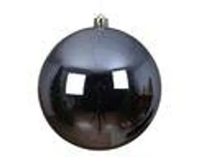 Produktbild von Weihnachtskugeln Kunststoff 14cm 1 Stück - Dämmerungsblau