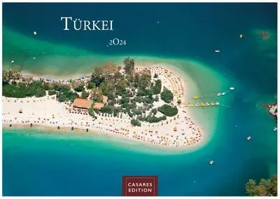 Produktbild von Kalender Türkei 2024 mit 12 großformatigen Fotos, Spiralbindung, 35x50cm