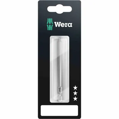 Produktbild von Wera 05073529001, 1 Stück(e), Torx, T25, 89 mm, 25,4 / 4 mm (1 / 4"), Hexagonal