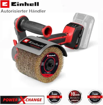 Produktbild von Einhell Professional Akku-Bürstenschleifer TP-BR 18/32 Li BL-Solo + Zubehör