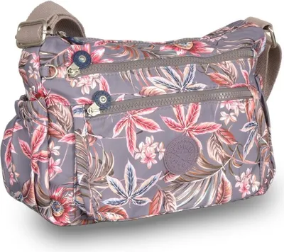 Produktbild von Umhängetasche METRO Flower LL177 - grau