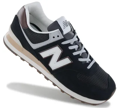 Produktbild von New Balance 574 - Herren Sneakers Schuhe Schwarz U5748SB , EU 42.5 US 9