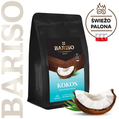 Zdjęcie produktu dla Kawa mielona BARISO KOKOS 200g