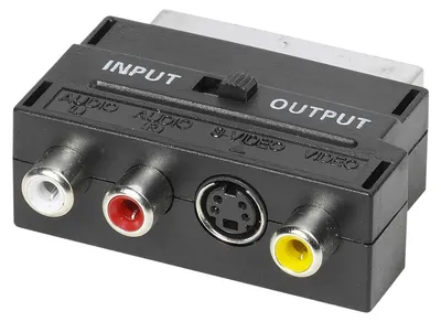Immagine prodotto di VIVanco™Adattatore Scart / 3 RCA + S-VHS
