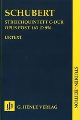 Produktbild von Streichquintett C-Dur op. post.163 D 956, Studien-Edition