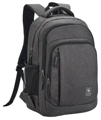 Zdjęcie produktu dla Plecaki szkolne dla nastolatków, chłopców i mężczyzn, duże, pojemność 35L, komora na laptopa 17,3 cala, kolor: ciemnoszary, materiał: poliester, wodoodporne