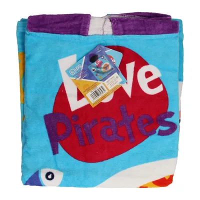 Obrázok produktu pre Uterák Poncho Pirates, 60x120cm