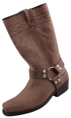 Image de Dockers by Gerli Herren Damen Biker Boots 030140-006004 Braun Uni