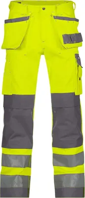 Produktbild von DASSY Warnschutzhose GLASGOW Gr. 58 STANDARD  gelb/grau