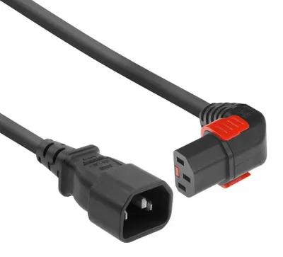 Produktbild von ACT AK5267 Stromkabel Schwarz 1 m C14-Koppler C13-Koppler (AK5267)