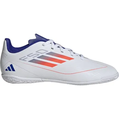 Produktbild von ADIDAS F50 CLUB IN J Cloud White / Solar Red / Lucid Blue 33