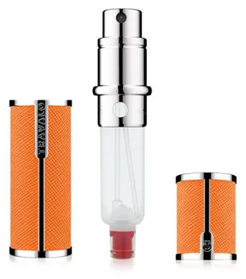 Zdjęcie produktu dla Travalo Milano atomizer do perfum wielokrotnego napełniania pomarańczowy 5ml