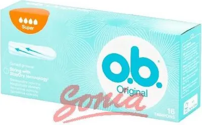 Produktbild von O.B. Original, Tampony Super, 16 sztuk