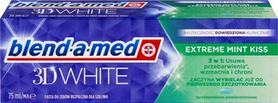 Zdjęcie produktu dla Blend-a-med 3D White pasta do zębów 75 ml