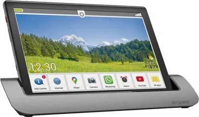 Obrázek produktu pro Emporia Tab1 Black Senior Tablet - 4GB / 32 GB, WiFi a LTE, 10,1 palce