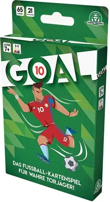 Produktbild von Asmodee GPRD0001 - Goal 10, Kartenspiel, Strategiespiel