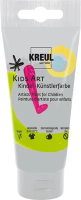 Productafbeelding van KREUL 43317 KREUL Kids Art, kinderverf, 75 ml, zilver