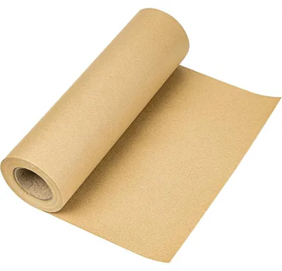 Immagine prodotto di Rotolo di carta kraft marrone, 30,5 cm x 30 m, riciclabile, a righe