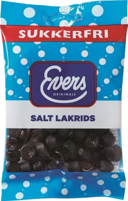 Produktbild von Evers Salt Lakrids zuckerfrei 60g
