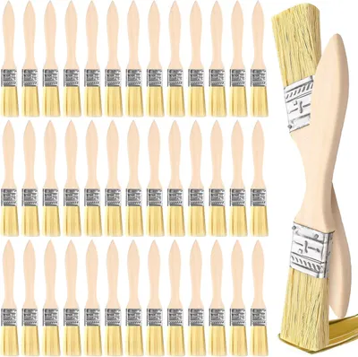 Obrázek produktu pro Sada plochých štětců, 23 mm, 40 kusů, s dřevěnou rukojetí, pro malířské práce