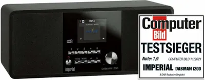 Produktbild von Imperial DABMAN i200 schwarz
