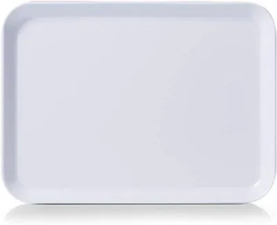 Immagine prodotto di Vassoio in melamina - Bianco - 24 x 18 cm