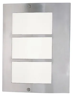 Image de EGLO Applique murale d'extérieur City 60 W argent 88139