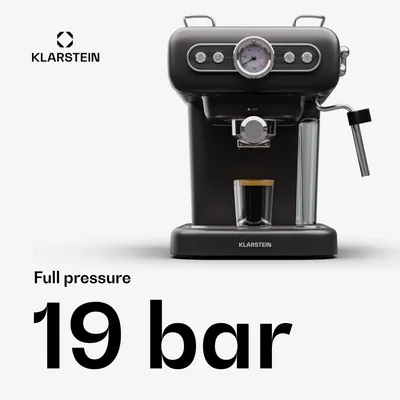 Zdjęcie produktu dla KlarsteinEspressionata Evo, ekspres kolbowy do kawy, 950 W, 19 bar, 1,2 l, 2 filiżanki