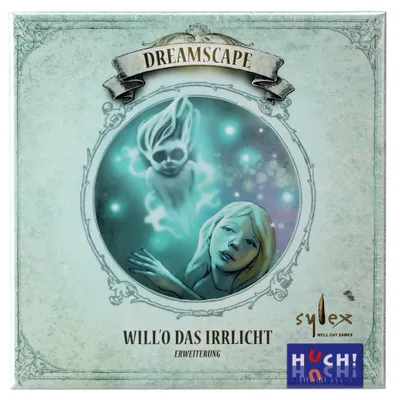 Produktbild von HUCH! Dreamscape - Will'O das Irrlicht, Brettspiel-Erweiterung, Strategie, 12 Jahr(e), 25 min