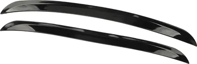 Obrázok produktu pre Obloženie podbehov kolies automobilov, lesklá čierna farba, ochrana obočia, tvarované okraje, univerzálne pre väčšinu automobilov, 41,5 cm