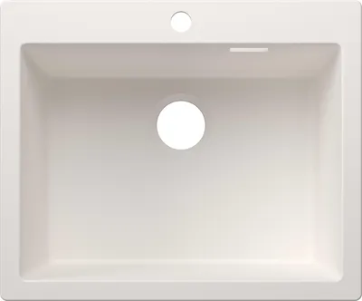 Produktbild von BLANCO PLEON 6 für Farbige Komponenten Einbauspüle SILGRANIT weiß ab 60 cm ohne Ablauffernbedienung - inkl.