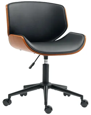 Obrázek produktu pro Kancelářská židle, ergonomický design, výškově nastavitelná, černá