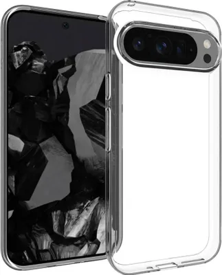 Immagine prodotto di Accezz Cover posteriore trasparente in TPU per Google Pixel 9 Pro XL - Trasparente