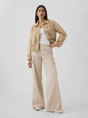 Produktbild von GAP Baggy Khaki Cargohose mit Taschen 518140-00__8
