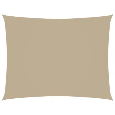 Produktbild von vidaXL Sonnensegel Oxford-Gewebe Rechteckig 3,5x4,5 m Beige