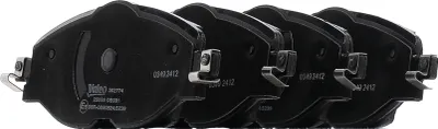 Produktbild von VALEO Bremsbeläge Satz Vorne für VW Golf VII Schrägheck (5G1, BQ1, BE1, BE2) 302774