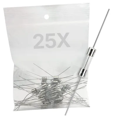 Produktbild von VLTG Glassicherung mit Lötdraht 5 x 20 mm 1 A flink F 250 V AC 25 Stück
