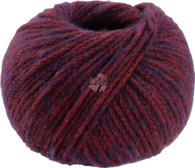 Produktbild von Lana Grossa TWINNY, Farbe:008 - Weinrot/Blauviolett