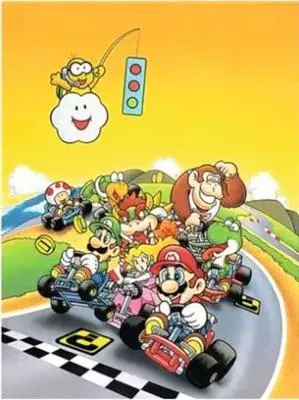 Produktbild von Decopanel Super Mario Kart 50x70 cm