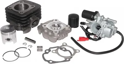 Produktbild von 60ccm Tuning Zylinder KIT + VERGASER Satz für BAOTIAN BT49QT-20 50ccm Zylinderkit
