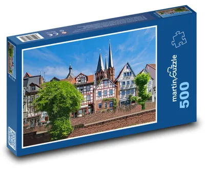 Obrázok produktu pre Puzzle 500 Historické centrum Gelnhausenu - martinpuzzle
