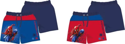 Produktbild von Spiderman Badeshorts Kinder – Marvel Badehose 7/8 Jahre