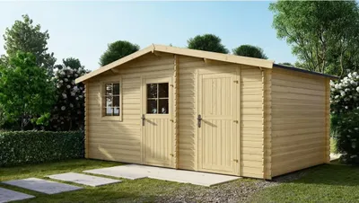 Produktbild von Gartenhaus, Gerätehaus 15m2 - 5x3m - 28mm
