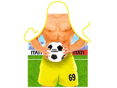 Produktbild von Schürze für Fußballfans
