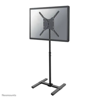 Zdjęcie produktu dla Neomounts NS-FS100BLACK, 20 kg, 25,4 cm (10"), 139,7 cm (55"), 75 x 75 mm, 400 x 400 mm, 750 - 1240 mm