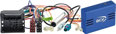 Zdjęcie produktu dla Zestaw magistrali CAN Citroen / Peugeot Quadlock > ISO / antena > DIN