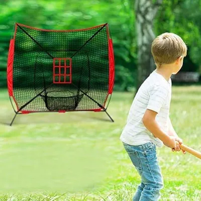 Produktbild von Baseball-Trainingsnetz – Schlagnetz, Sicherheitsnetz und Anschlagtuch für Baseball