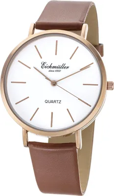 Produktbild von Eichmüller Herren Armbanduhr Ø 40mm Uhrenarmband Datumsanzeige Analog
